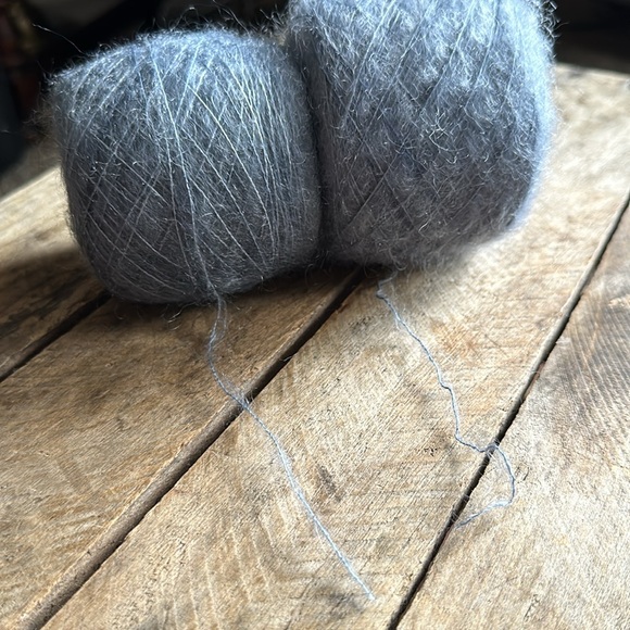 Luxury hand dyed yarn mohair/silk lace - Picture 3 of 3